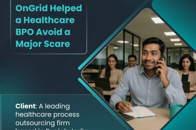 How OnGrid Helped a Healthcare BPO Avoid a Major Scare