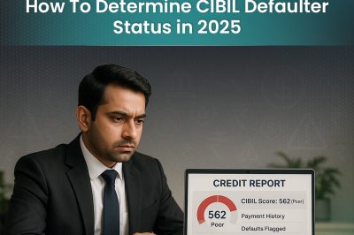 How To Determine CIBIL Defaulter Status in 2025