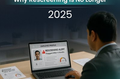 Why Rescreening is No Longer Optional in 2025