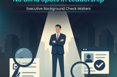 No Blind Spots in Leadership: Executive Background Check Matters