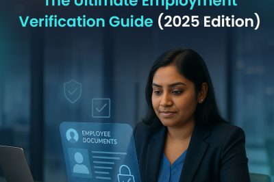 The Ultimate Employment Verification Guide (2025 Edition)