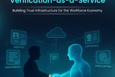 Verification as a Service: Building Trust Infrastructure for the Workforce Economy