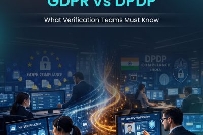 GDPR vs DPDP: What Verification Teams Must Know