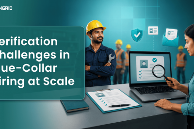 Verification Challenges in Blue-Collar Hiring at Scale