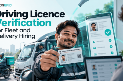 Driving Licence Verification for Fleet Hiring